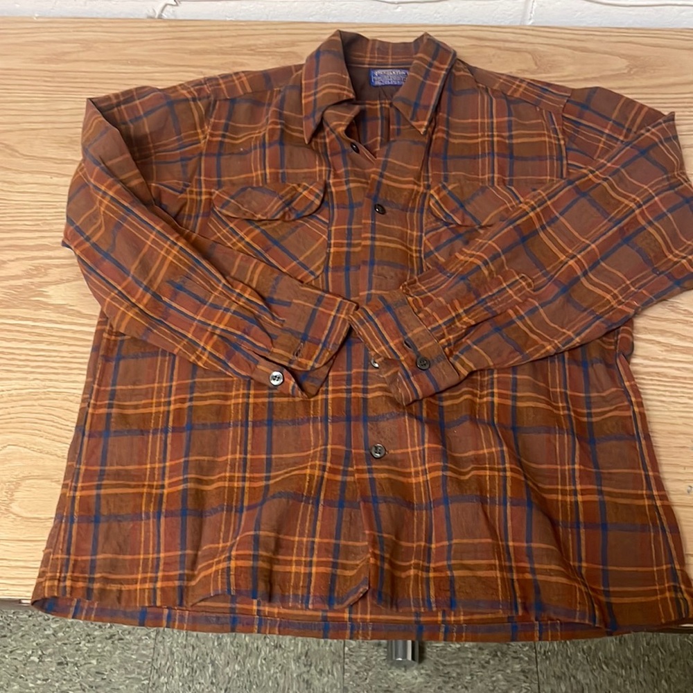 Vintage Pendleton 100% virgin will shirt